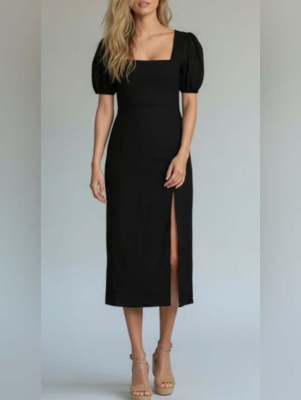 NWT Gianni Bini Black Midi Dress